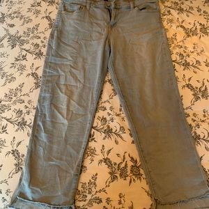 Gap cropped pants